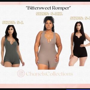 Bitter Sweet Romper - Gray